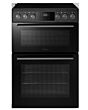 Midea MFO24EME4R118-B K 60Cm Double Oven Cooker With Ceramic Hob - Black