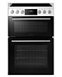 Midea MFO24EME4R118-W H 60Cm Double Oven Cooker With Ceramic Hob - White