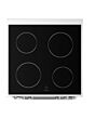 Midea MFO24EME4R118-W H 60Cm Double Oven Cooker With Ceramic Hob - White