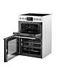 Midea MFO24EME4R118-W H 60Cm Double Oven Cooker With Ceramic Hob - White