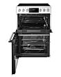 Midea MFO24EME4R118-W H 60Cm Double Oven Cooker With Ceramic Hob - White