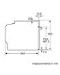 Neff B3ACE4AG3B N 50, Built-in oven, 60 x 60 cm, Graphite-Grey, Slide & Hide