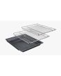 Neff B54CR71G0B N 70, Built-in oven, 60 x 60 cm, Graphite-Grey, Silde & Hide, Pyrolytic Oven