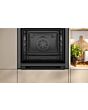 Neff B6ACH7AG7B N 50, Built-in oven, 60 x 60 cm, Graphite-Grey, Slide & Hide, Pyrolytic Oven