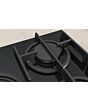 Neff T27PIQ4S0 75cm Black Tempered Glass, 5 burner, 4.0kW Wok burner, Optimised FlameSelect, 5 Dishw