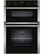 Neff U1ACE2AN3B 59.4Cm Built In Electric Double Oven - Stainless Steel
