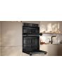 Neff U1ACE2AN3B 59.4Cm Built In Electric Double Oven - Stainless Steel