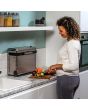 Ninja SP101UK Foodi Sp101uk 10L 8-In-1 Flip Mini Oven Silver/Black