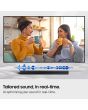 Samsung HW-B650F/XU 3.1ch 370W Soundbar with Wireless Subwoofer Bass Boost and Game Mode - Black
