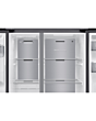 Samsung RS70F65KETEU 91.2cm Silver Fridge Freezer