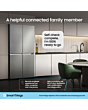 Samsung RS70F65KETEU 91.2cm Silver Fridge Freezer