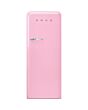 Smeg FAB28RPK3UK 60cm 50s Style Pink Right Hand Hinged Fridge with Icebox