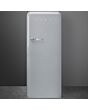 Smeg FAB28RSV3UK 60cm 50s Style Silver Right Hand Hinged Fridge with Icebox