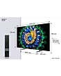 TCL 55A400M-UK 55inch QD-MINI LED TV - Vibrant 55-inch Display