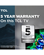 TCL 55A400M-UK 55inch QD-MINI LED TV - Vibrant 55-inch Display
