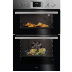 AEG GU5CP20M 59.4cm Built In Multifunction double oven Stainless Steel