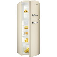 Gorenje RF60309OC Retro Fridge Freezer Cream Right Handed Hinged Door
