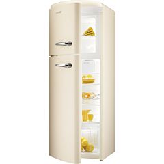 Gorenje RF60309OC-L Retro Fridge Freezer Cream Left Handed Hinged Door