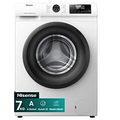 Hisense WF1Q7021BW 7Kg 1200 Spin, Steam Washing Machine - White