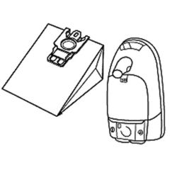Miele Replacement Vacuum Cleaner Paper Dust Bags SDB282