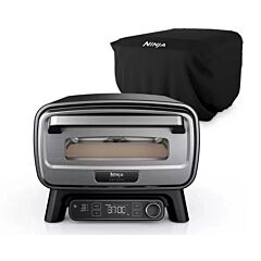 Ninja MO203UK Artisan Outdoor Pizza & Air Fry Oven With Cover - Grey