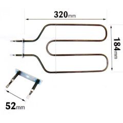 Rangemaster Grill Element 1150W ELE2096