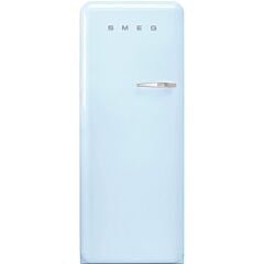 Smeg FAB28LPB3UK 60cm 50s Style Pastel Blue Left Hand Hinged Fridge with Icebox