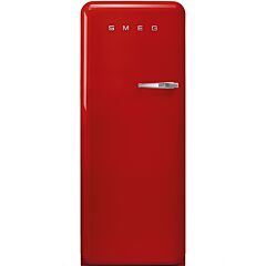 Smeg FAB28LRD3UK 60cm 50s Style Red Left Hand Hinged Fridge with Icebox