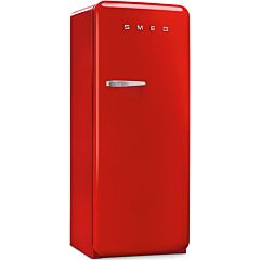 Smeg FAB28RRD3UK 60cm 50s Style Red Right Hand Hinged Fridge with Icebox
