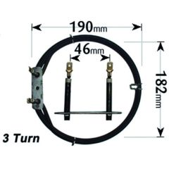 Stoves Cooker Fan Oven Element 3 Turn 2500W ELE101