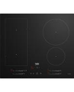 Beko HIIP64530UFT 59Cm Electric Hob - Black Plug & Play