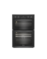 Blomberg RODN9202DX 59.4cm Built In Electric Double Oven - Dark Steel
