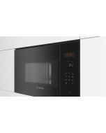 Bosch BFL553MB0B Series 4, Built-in microwave oven, 59 x 38 cm, Black Red display, upto 900W, 25L