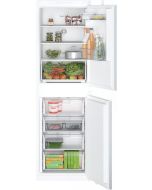 Bosch KIN85NSE0G 54.1Cm 50/50 Built-In Frost Free Fridge Freezer, Sliding Hinge - White