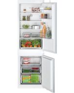 Bosch KIN86NSE0G Series 2 Built-in fridge-freezer with freezer at bottom, 177.2 x 54.1 cm, sliding hinge - White