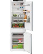 Bosch KIV86VSE0G Series 4, Built-in fridge-freezer with freezer at bottom, 177.2 x 54.1 cm, sliding hinge