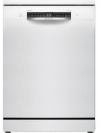 Bosch SMS6ZCW10G Series 6, Free-Standing Dishwasher, 60 Cm, White