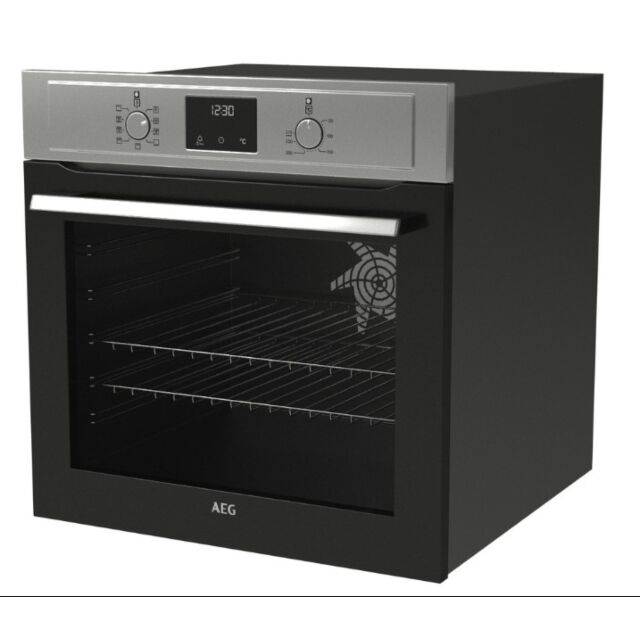 AEG BEX33501EM 59.4Cm Built In Electric Single Oven - Stainless Steel