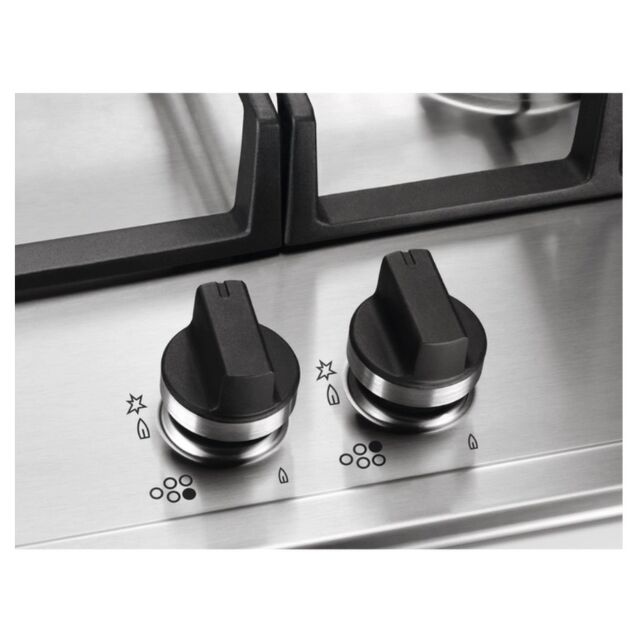 AEG HGB75420YM 75cm Gas Hob - Stainless Steel