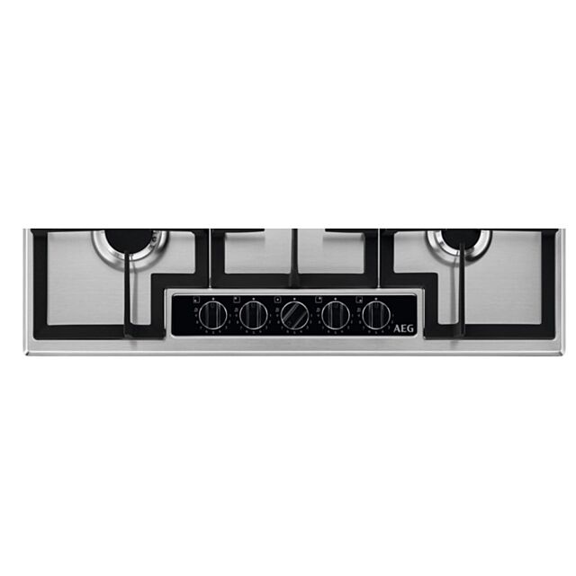 AEG HGB75420YM 75cm Gas Hob - Stainless Steel