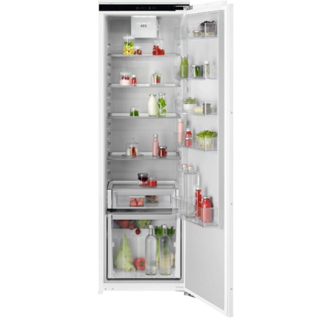 AEG NSK6D181EC Fully Integrated Larder Fridge - Fixed Hinge