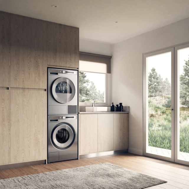 Asko W6098X_S_UK 9Kg 1800 Spin Washing Machine - Stainless Steel