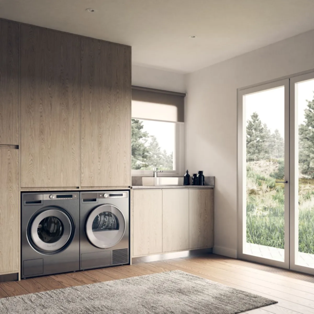Asko W6098X_S_UK 9Kg 1800 Spin Washing Machine - Stainless Steel