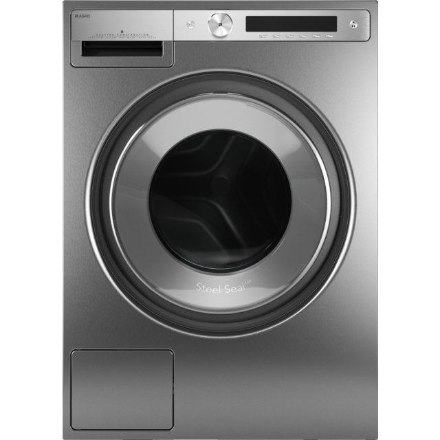Asko W6098X_S_UK 9Kg 1800 Spin Washing Machine - Stainless Steel
