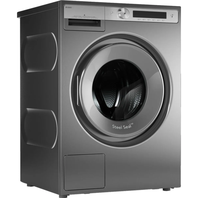 Asko W6098X_S_UK 9Kg 1800 Spin Washing Machine - Stainless Steel