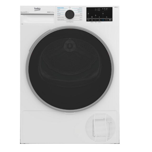 Beko B5T4923NIW 9Kg Heat Pump Tumble Dryer (Ni Exclusive) - White
