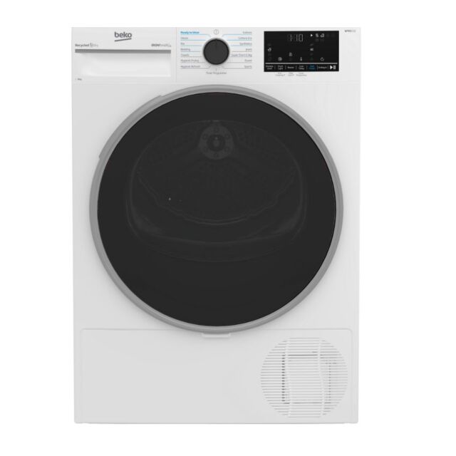 Beko B5T4923NIW 9Kg Heat Pump Tumble Dryer (Ni Exclusive) - White