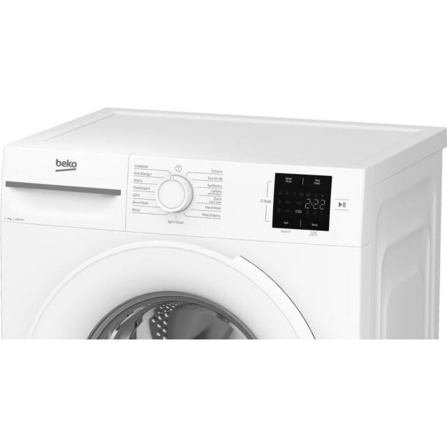 Beko BM1WU3721W 7Kg 1200 Spin Washing Machine - White