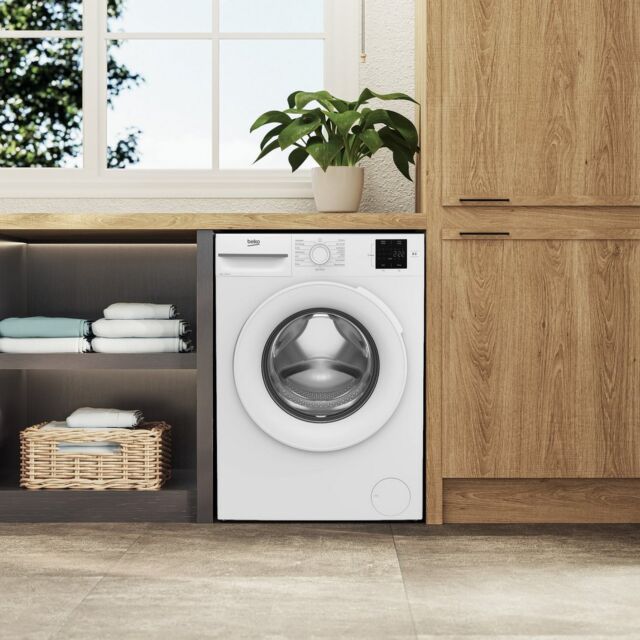 Beko BMN3WT3821W 8Kg 1200 Spin Washing Machine - White