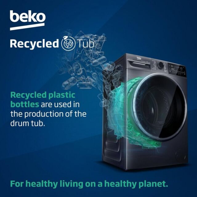 Beko BMN3WT3841W 8Kg 1400 Spin Washing Machine - White